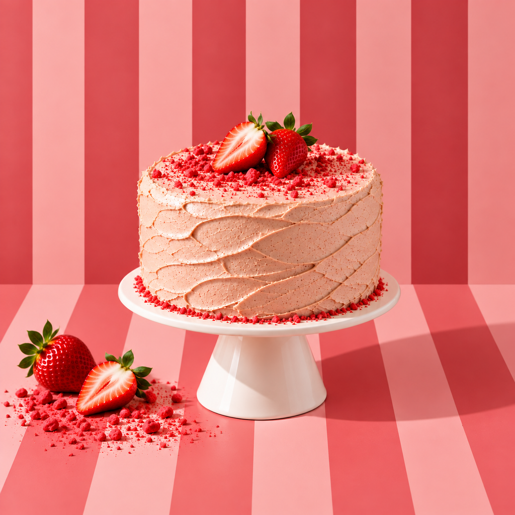 Gluten Free Strawberry Cake & Buttercream Icing Mix