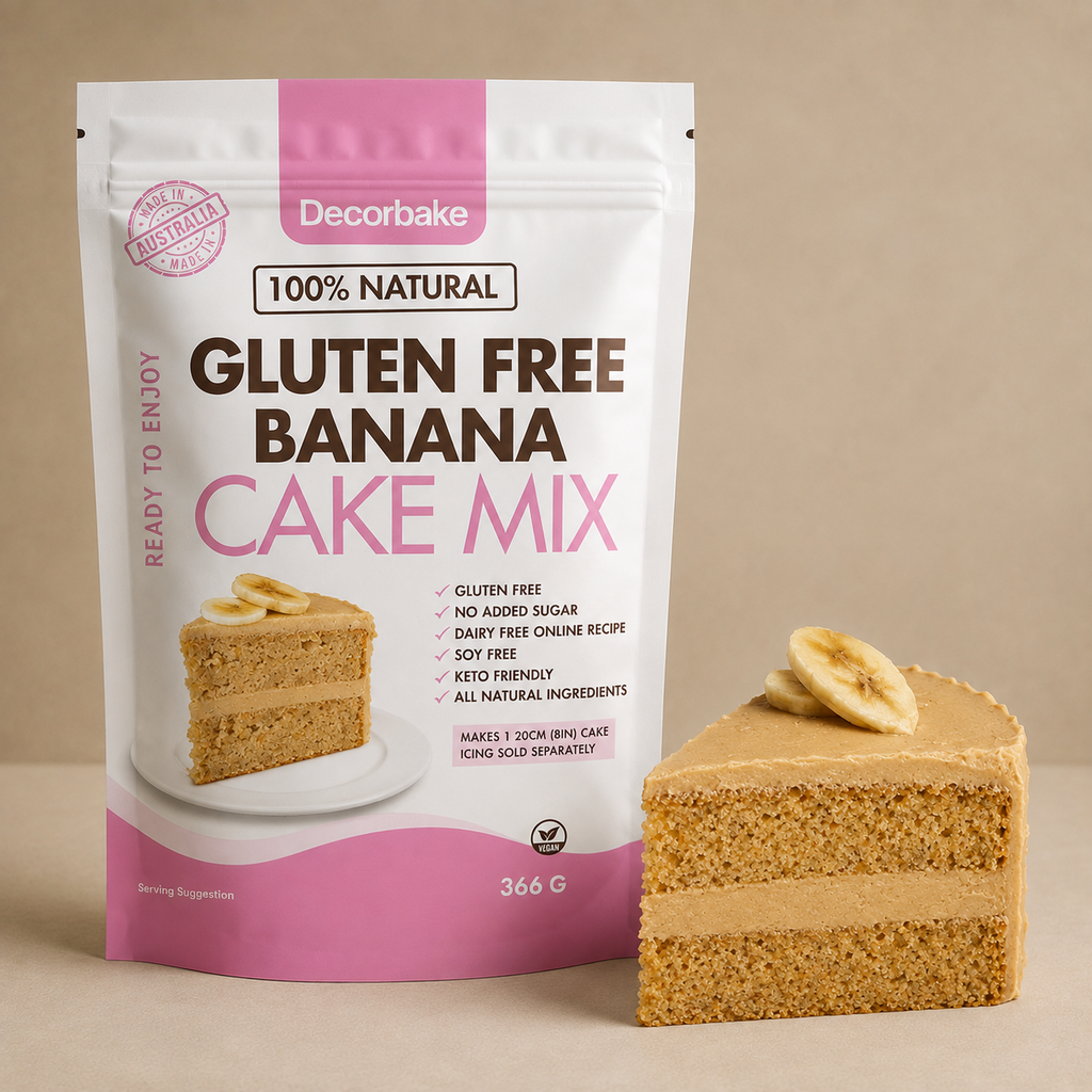 Gluten Free Banana Cake & Buttercream Icing Mix