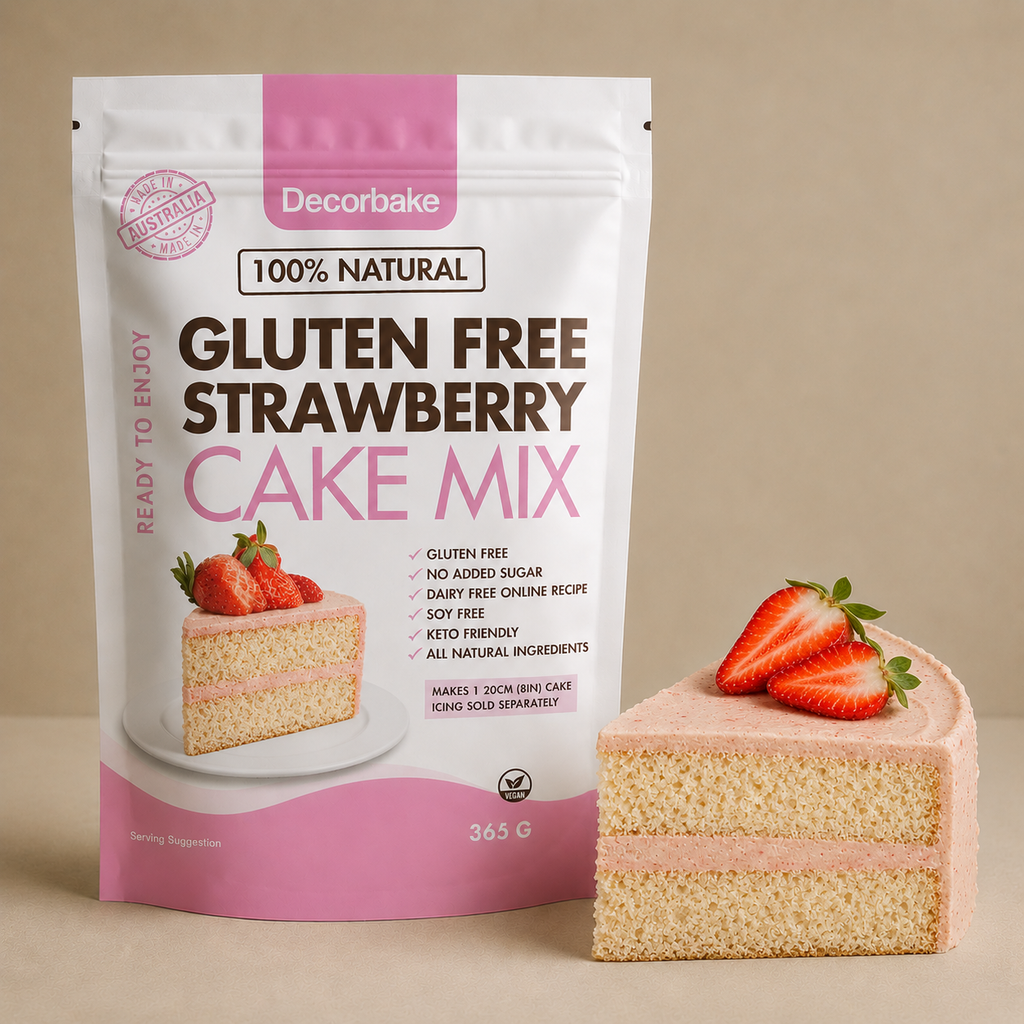 Gluten Free Strawberry Cake & Buttercream Icing Mix