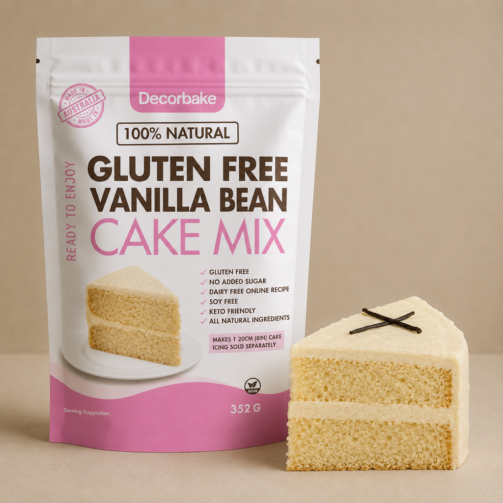 Gluten Free Vanilla Bean Cake & Buttercream Icing Mix