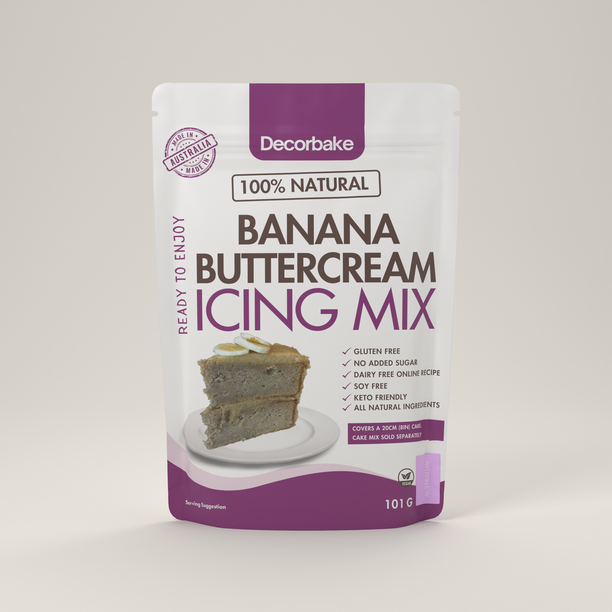 Gluten Free Banana Cake & Icing Mix Bundle!