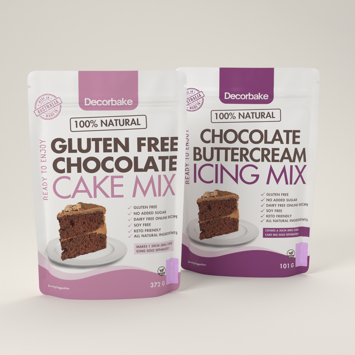 Gluten Free Chocolate Cake & Icing Mix Bundle!